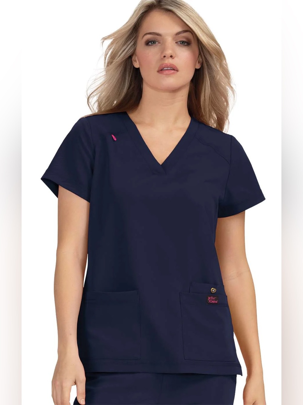 Betsey Johnson Scrub Top Size XL